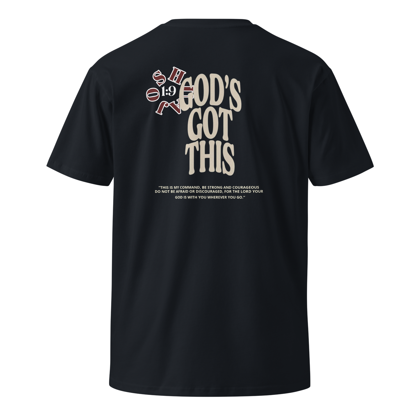 Joshua 1:9 Faith Tee